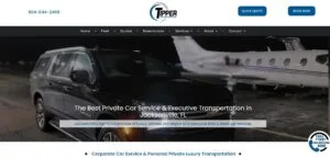 Tipper Transportation JAX Executive Car Service Website Home